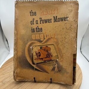 Jacobsen Engines Flip Book‎ Advertisement 1930's